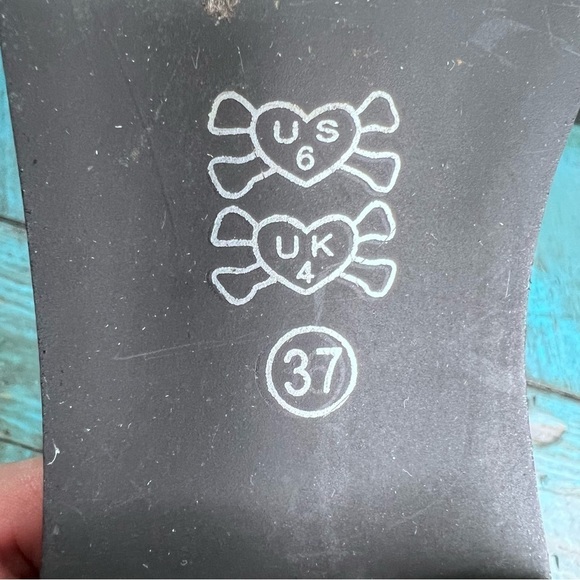 Iron Fist Sugar High Oxford Flats Size 6 - Picture 10 of 12